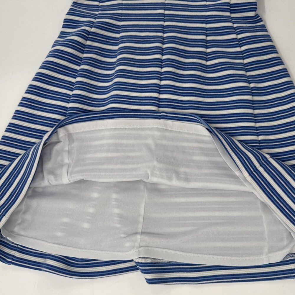 Lilly Pulitzer Dress Womens XS Blue Striped Ottoman Bree Stretch Casual Vacation - Picture 4 of 12